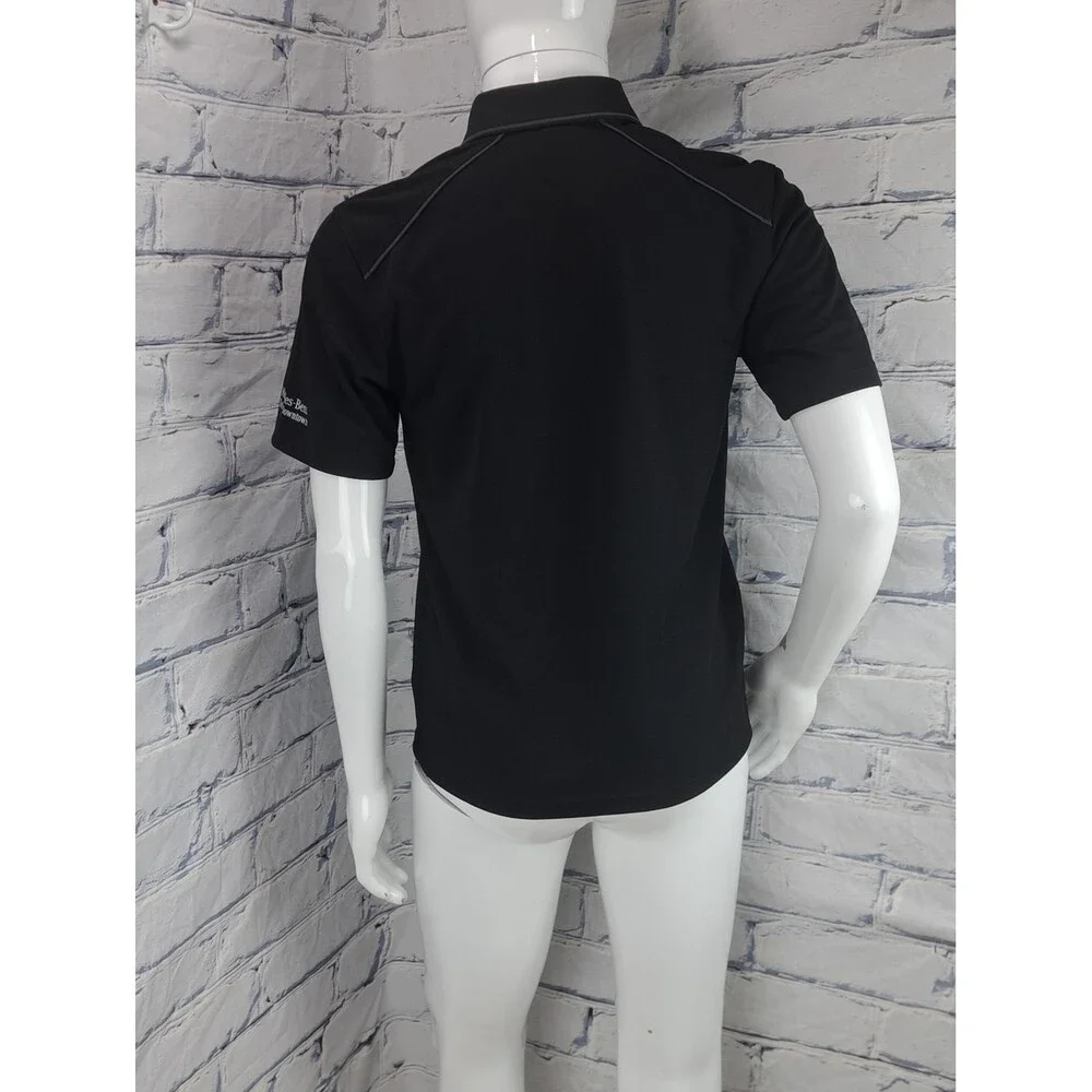 Mercedes Benz Men's Polo Shirt Logo AMG Promotional Hex Dry Stormtech golf Small